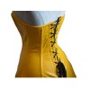 Women Exclusive Long Leather Corset Dress Style Corset